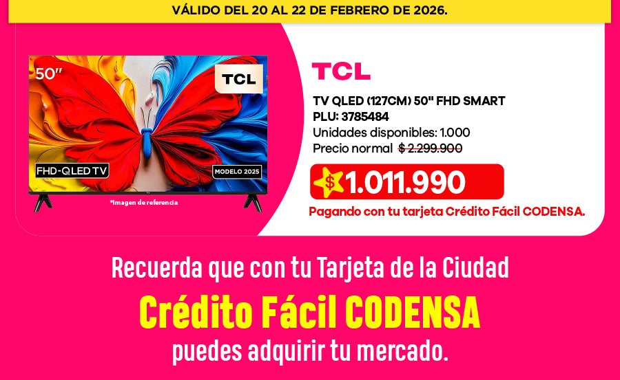 Crédito f´cil codensa